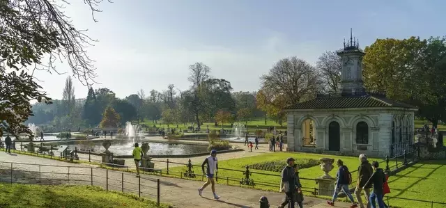 Italian Gardens in Kensington Gardens