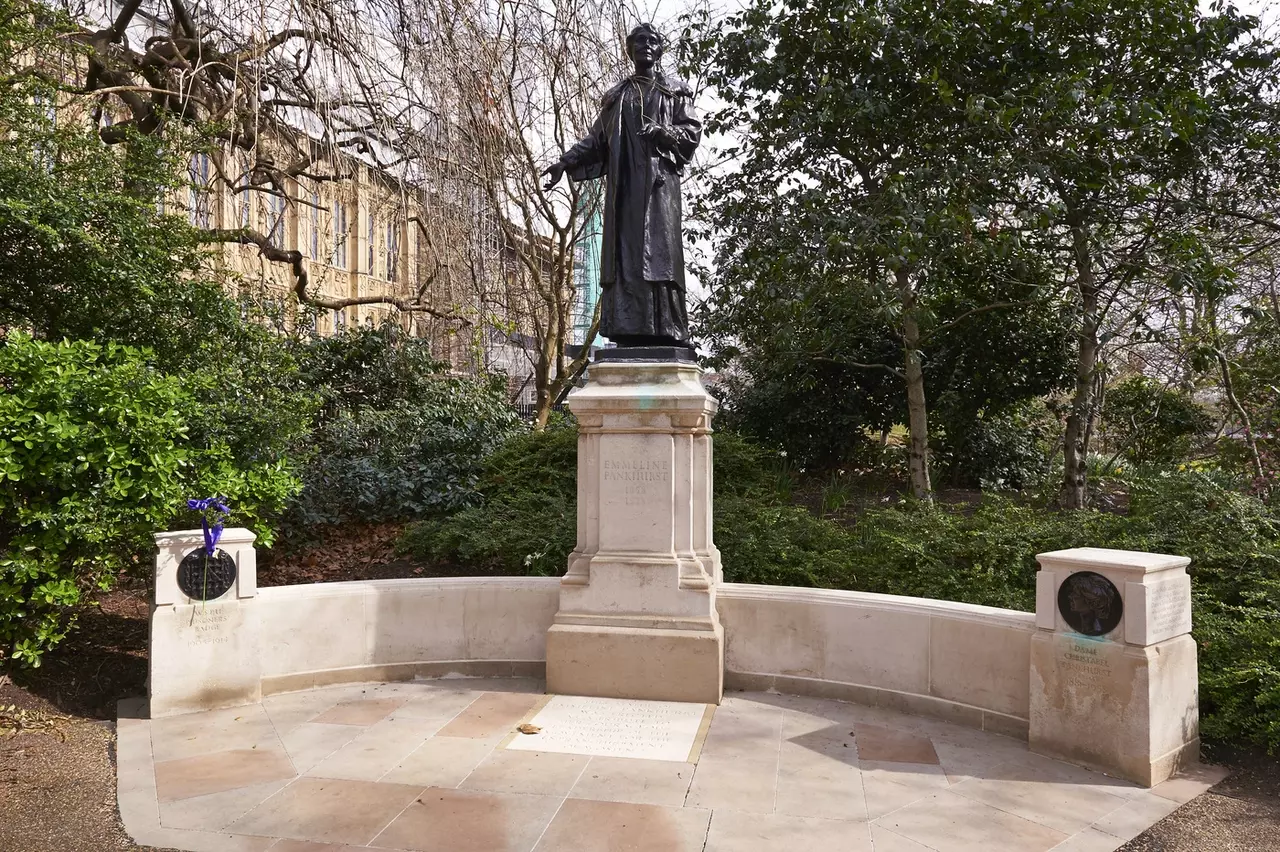 Emmeline Pankhurst memorial